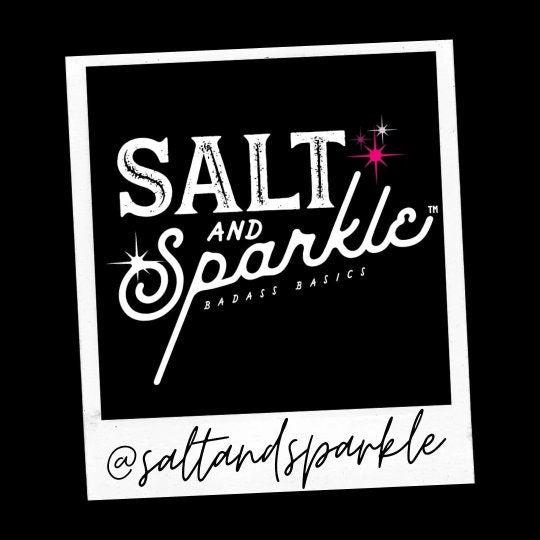 SALTY Bar Necklace Salt and Sparkle