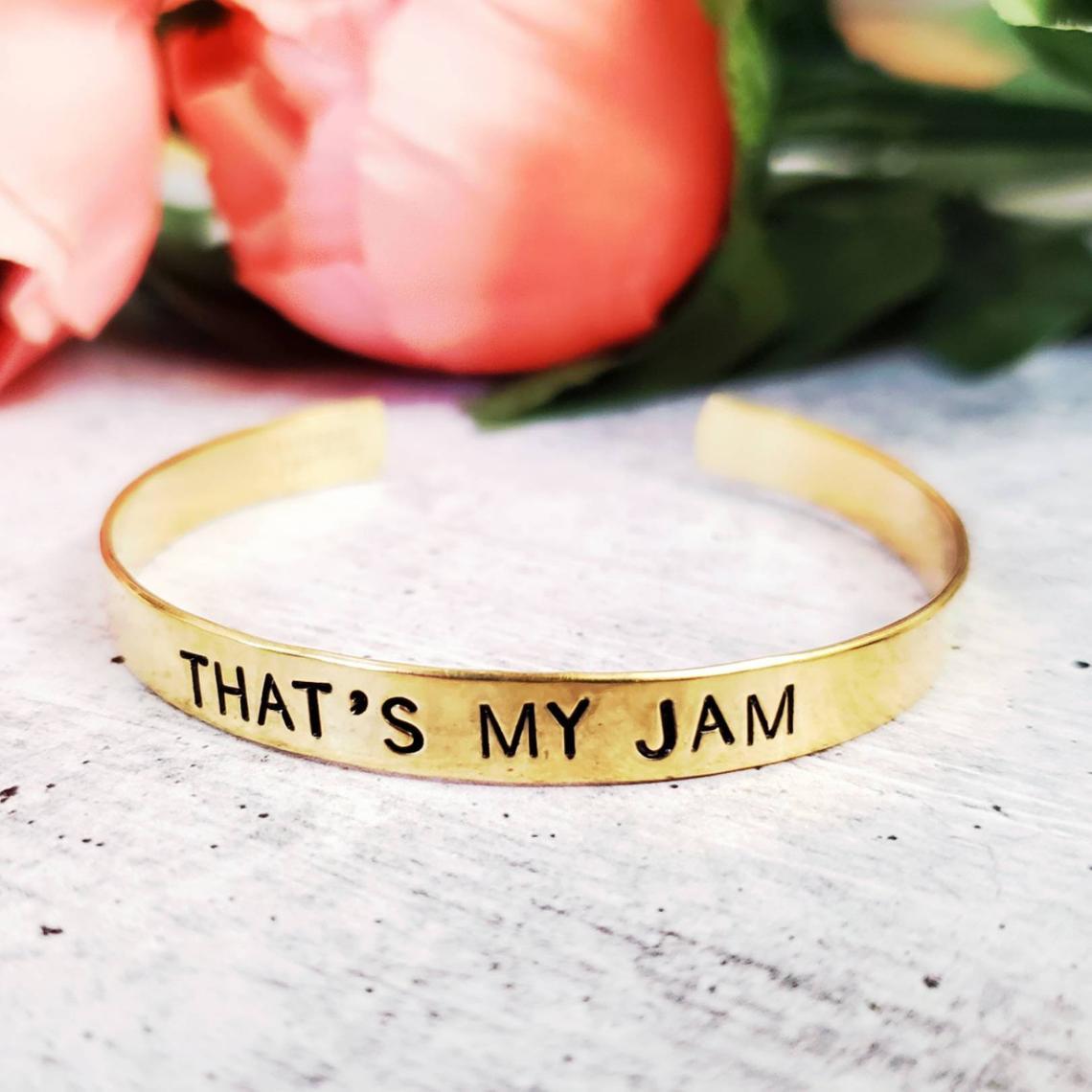 THAT'S MY JAM Stacking Cuff Bracelet Salt and Sparkle