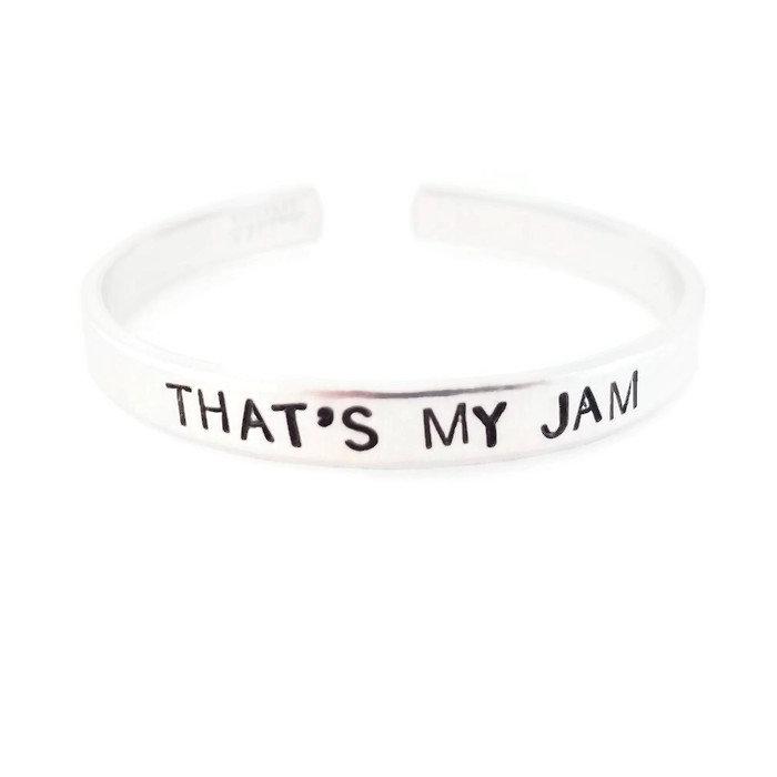 THAT'S MY JAM Stacking Cuff Bracelet Salt and Sparkle