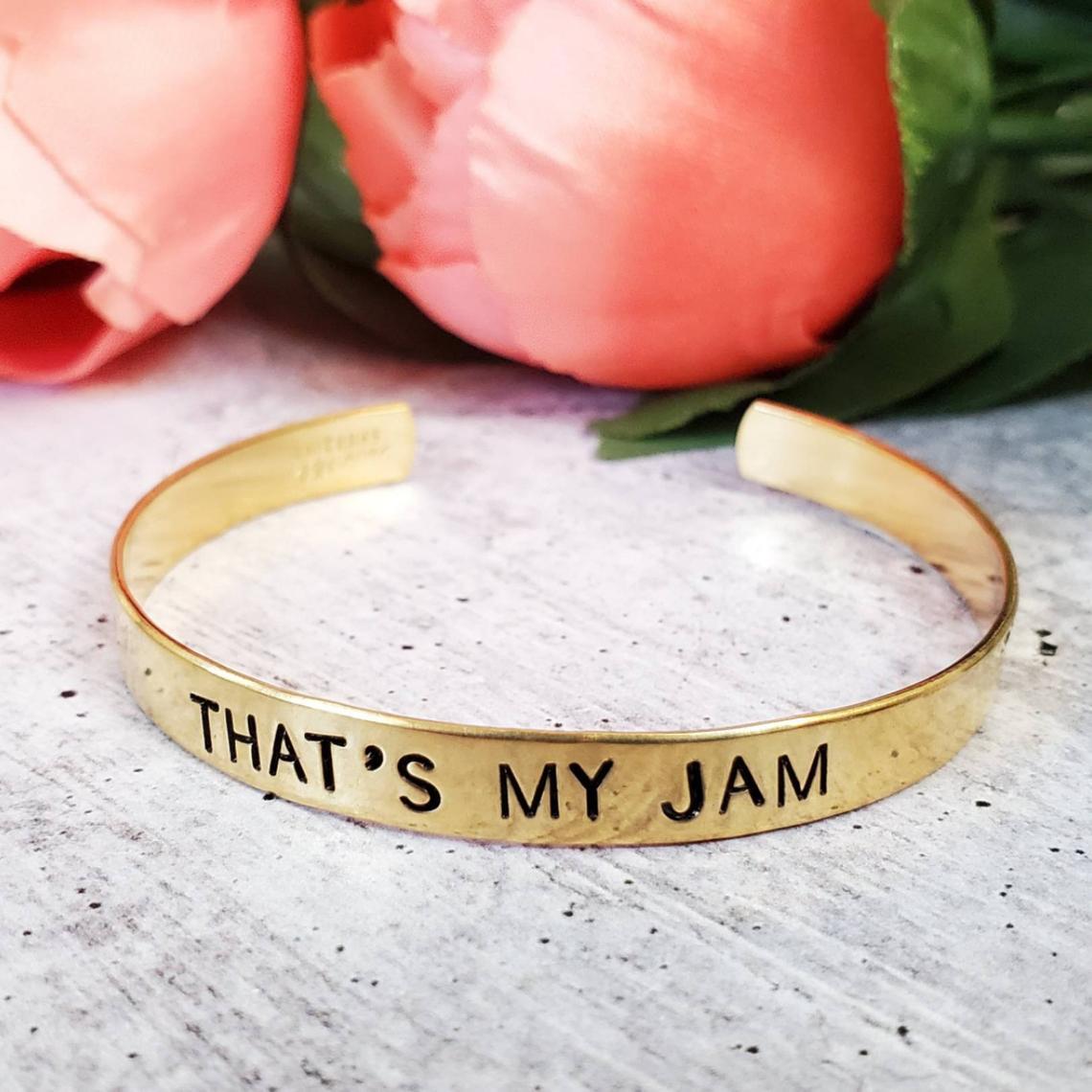 THAT'S MY JAM Stacking Cuff Bracelet Salt and Sparkle