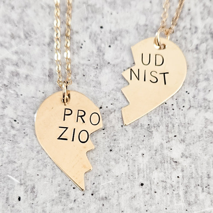 Proud Zionist Stand with Israel Jewelry | Jewish Pride Jewelry for Two Salt and Sparkle