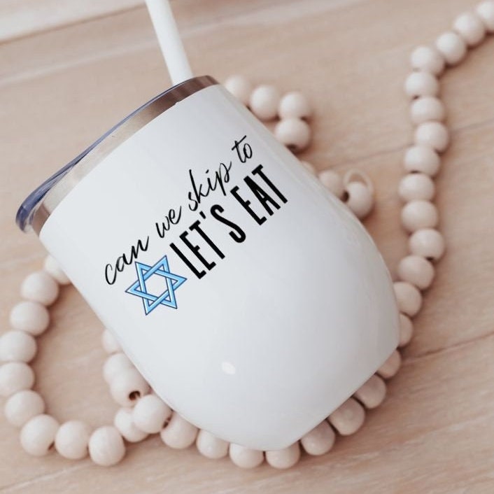 Can We Skip To Let's Eat Passover Cup Salt and Sparkle